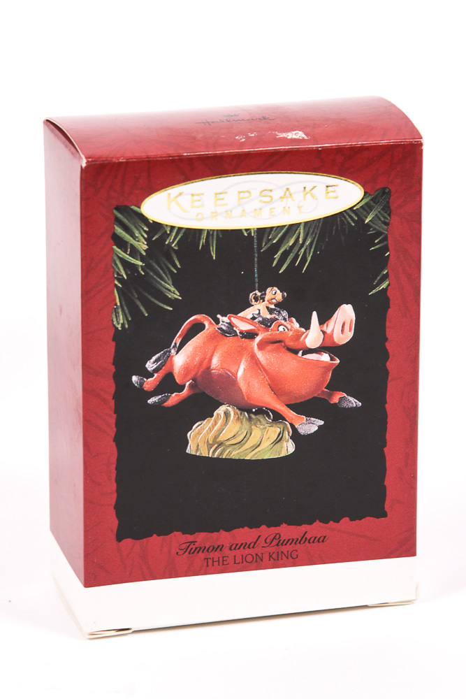 Hallmark Keepsake Disney Movie Character-Themed Ornaments