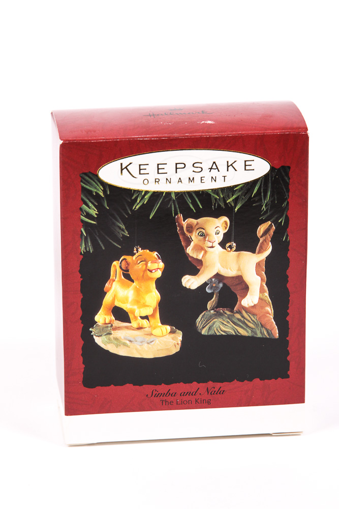Hallmark Keepsake Disney Movie Character-Themed Ornaments