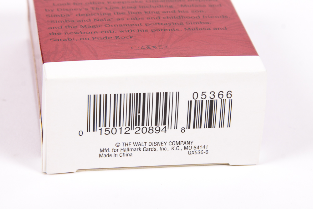 Hallmark Keepsake Disney Movie Character-Themed Ornaments