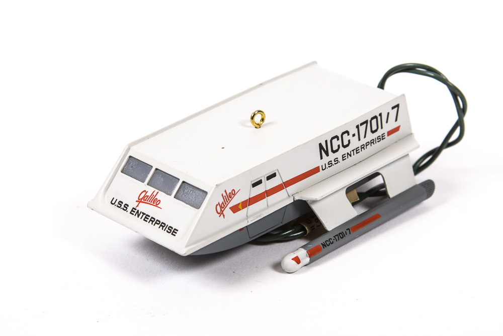 Star Trek Starship Enterprise and Shuttlecraft Galileo Hallmark Ornaments