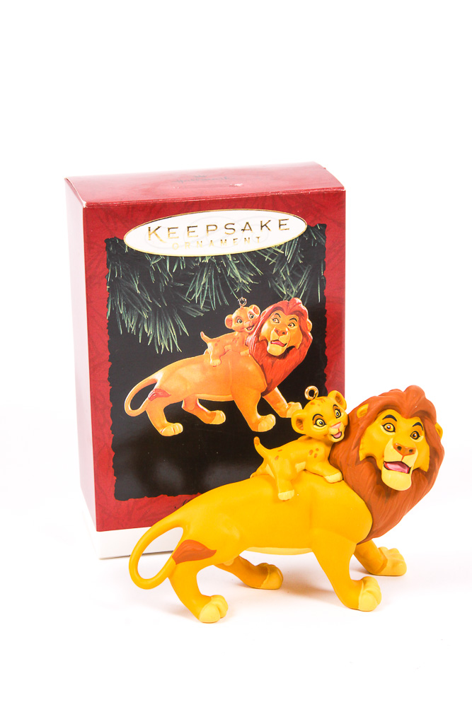 Hallmark Keepsake Disney Movie Character-Themed Ornaments