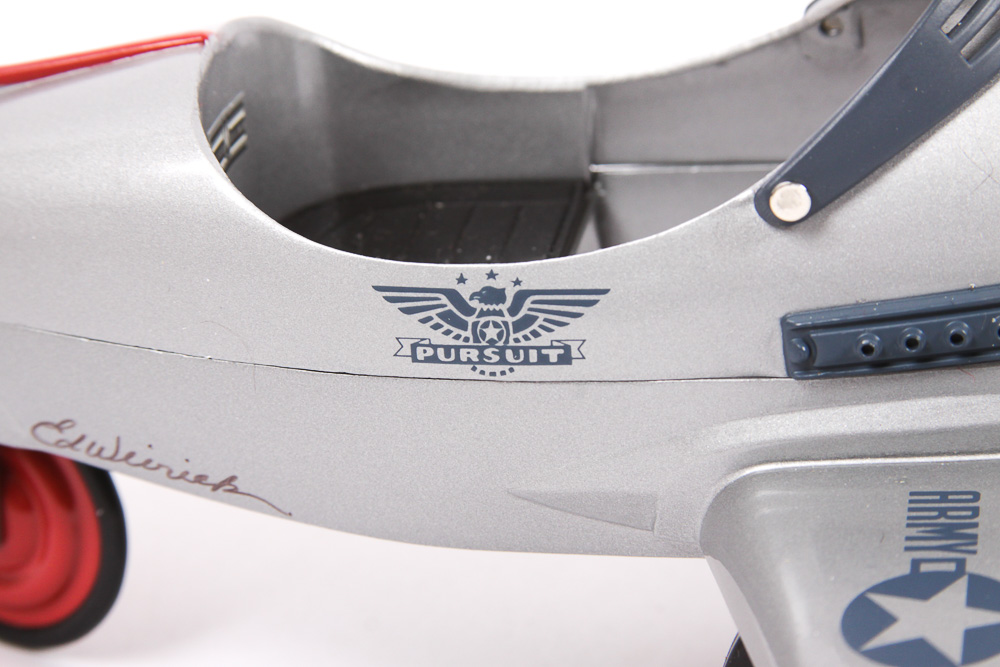 Hallmark "Kiddie Car Classics" Autographed Ed Weirick Model Airplane