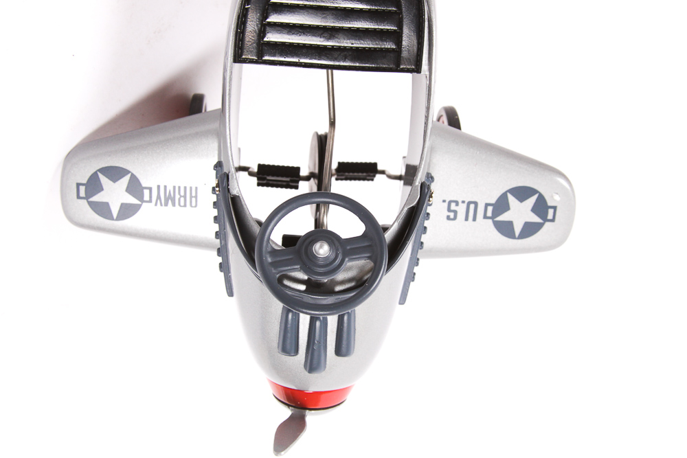 Hallmark "Kiddie Car Classics" Autographed Ed Weirick Model Airplane