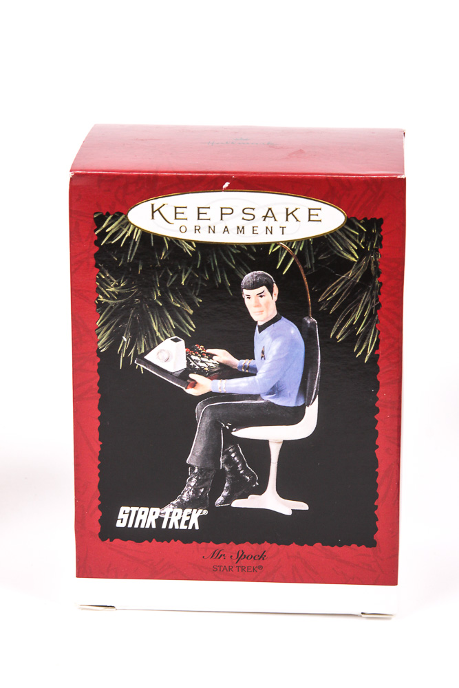 Hallmark Keepsake "Star Trek" Themed Ornament Collection