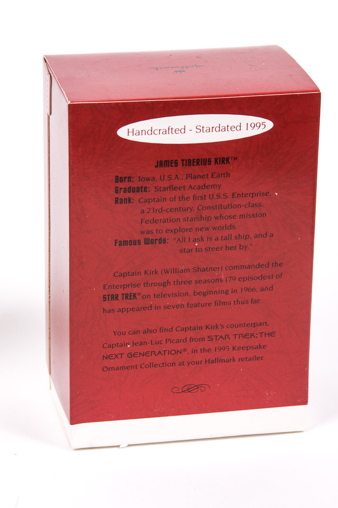 Hallmark Keepsake "Star Trek" Themed Ornament Collection