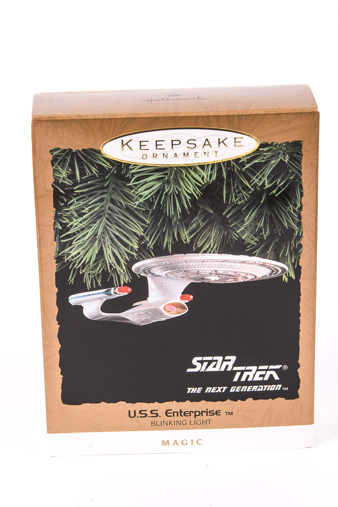 Hallmark Keepsake "Star Trek" Themed Ornament Collection