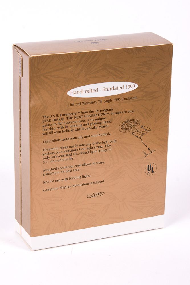 Hallmark Keepsake "Star Trek" Themed Ornament Collection