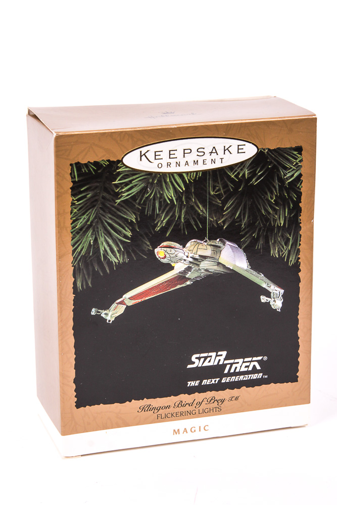 Hallmark Keepsake "Star Trek" Themed Ornament Collection