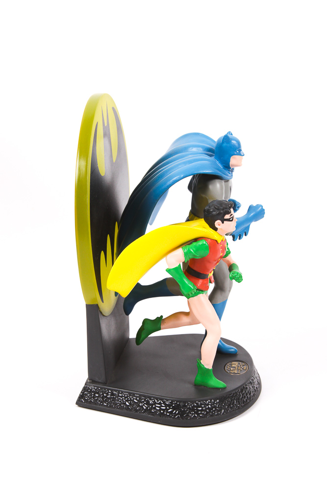 Hallmark DC Super Heroes Figurine, "Bat Man and Robin"