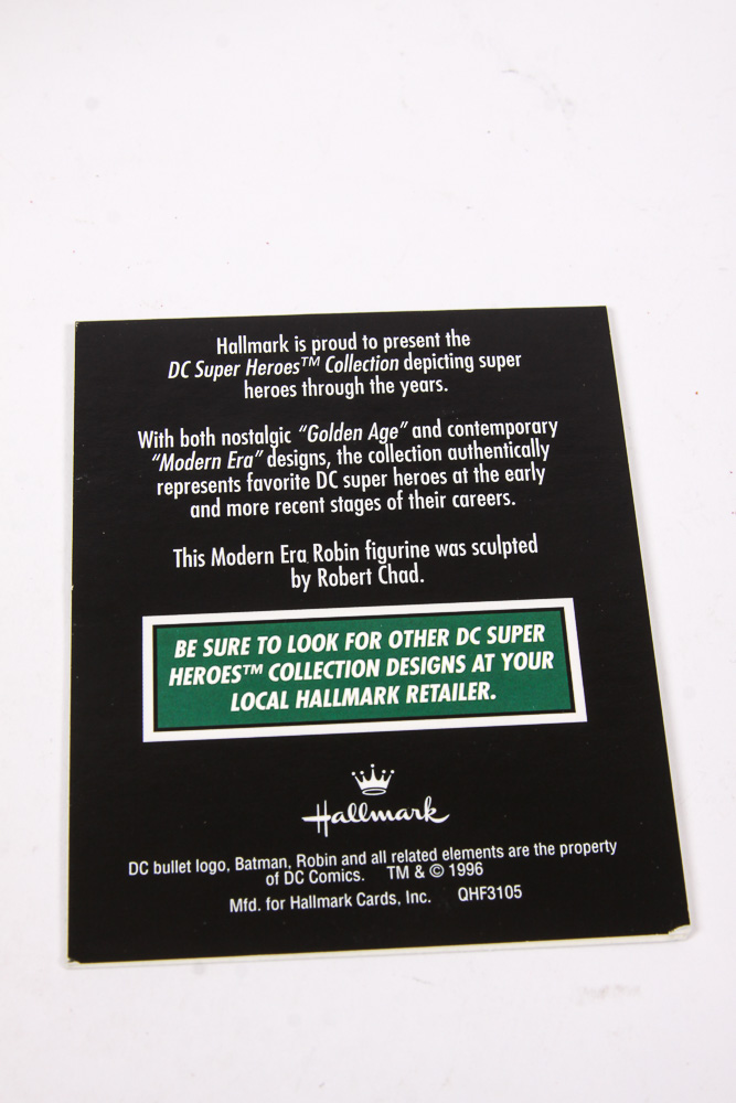 Hallmark DC Superheroes "Robin" Figurine from the Modern Era Collection