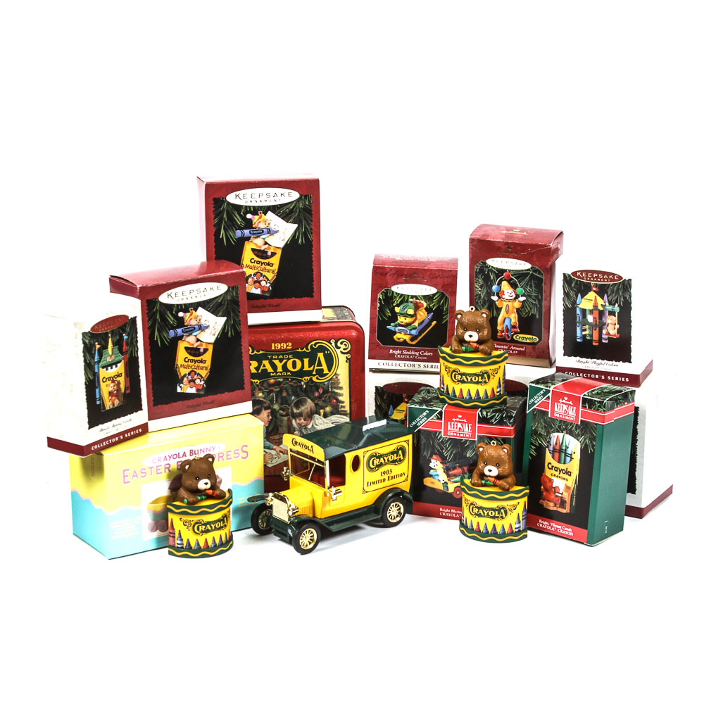 Hallmark Keepsake Crayola Ornaments and Collectibles