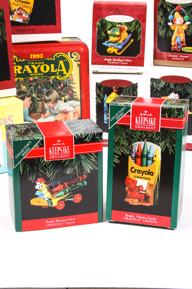 Hallmark Keepsake Crayola Ornaments and Collectibles
