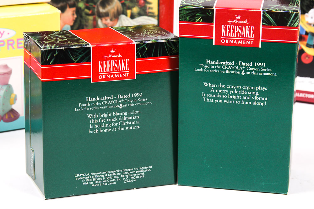 Hallmark Keepsake Crayola Ornaments and Collectibles