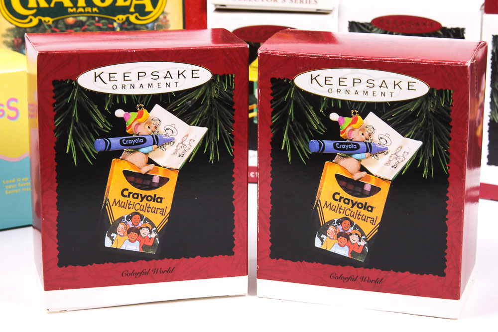 Hallmark Keepsake Crayola Ornaments and Collectibles