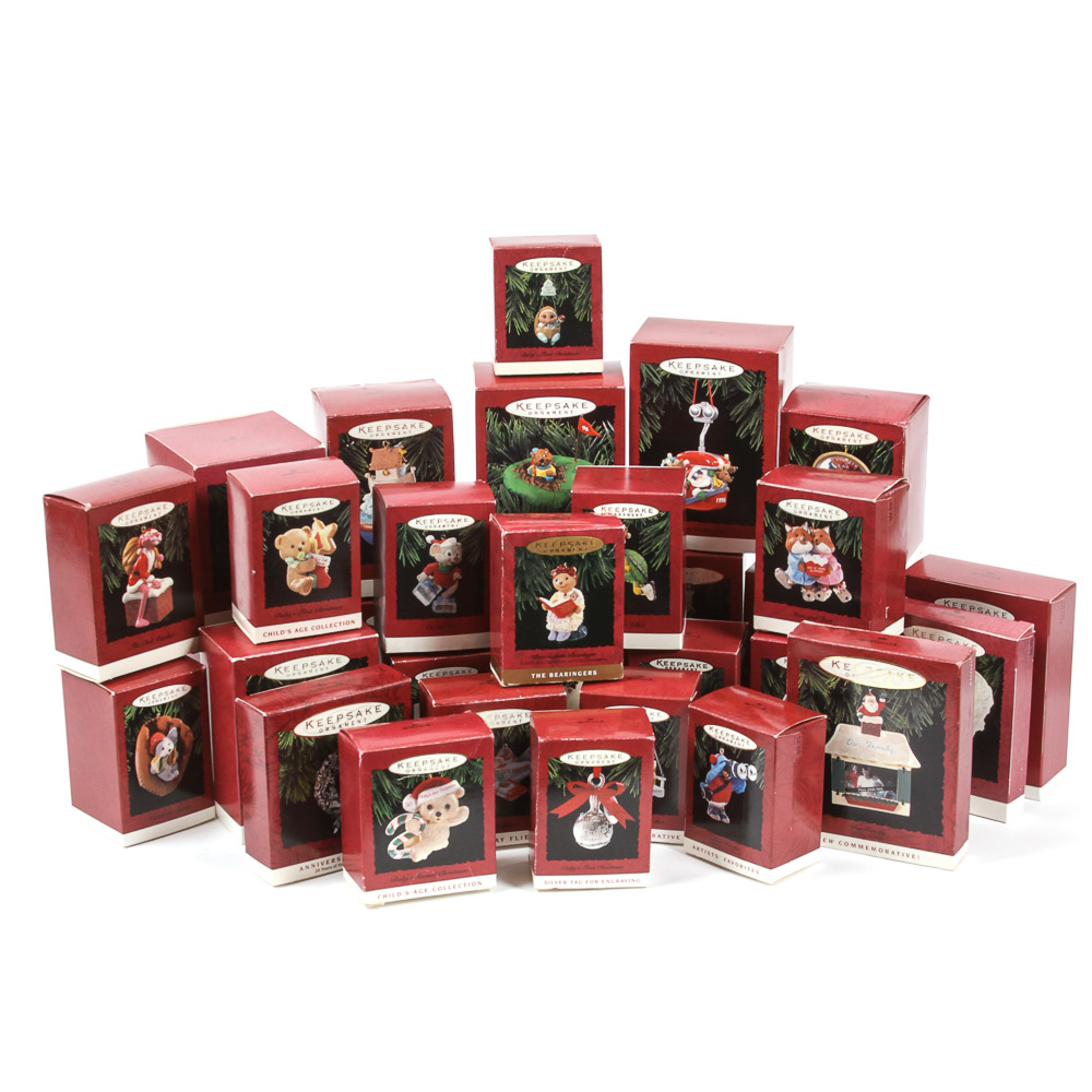 Vintage 1990s Hallmark Keepsake Ornaments