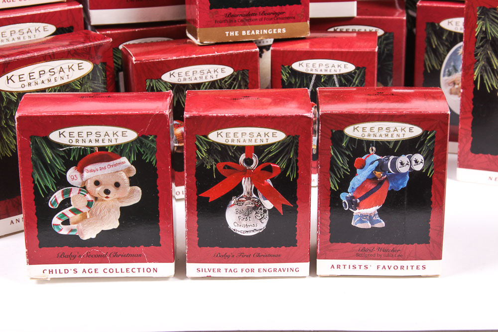 Vintage 1990s Hallmark Keepsake Ornaments