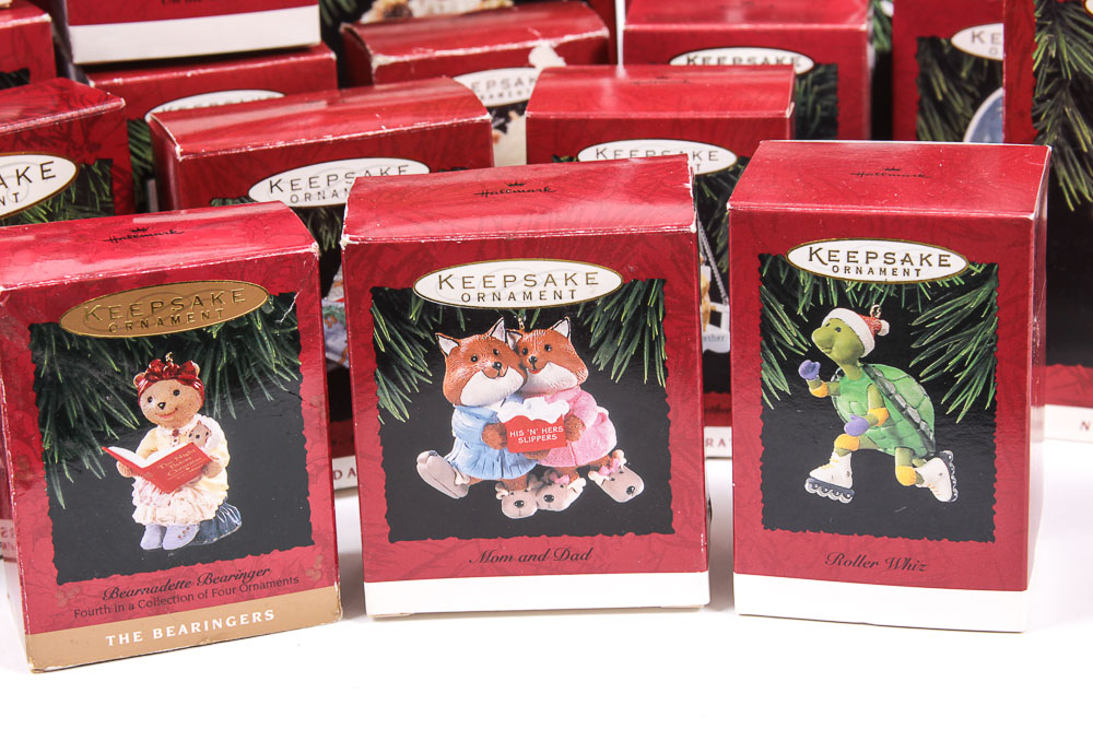 Vintage 1990s Hallmark Keepsake Ornaments