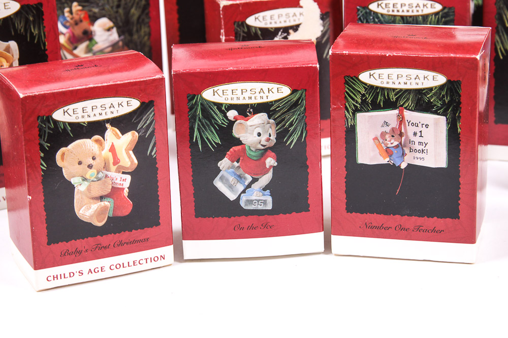 Vintage 1990s Hallmark Keepsake Ornaments