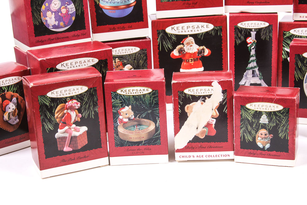 Vintage 1990s Hallmark Keepsake Ornaments