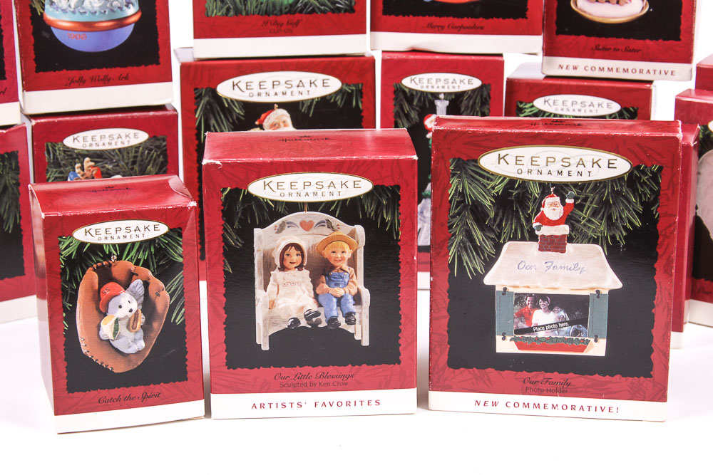 Vintage 1990s Hallmark Keepsake Ornaments