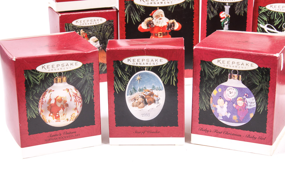 Vintage 1990s Hallmark Keepsake Ornaments