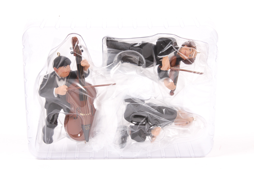 Three Stooges Hallmark Keepsake Ornaments