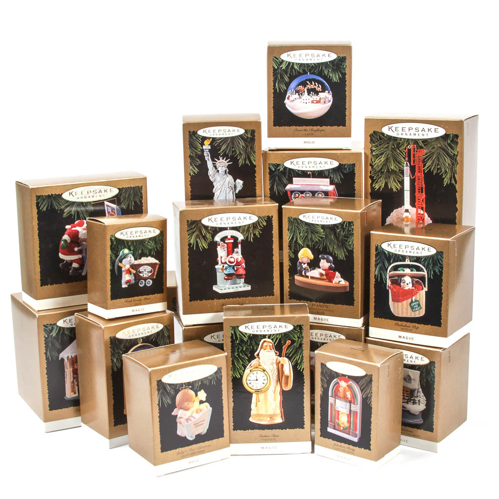 Hallmark "Magic Collectors Series" Holiday Ornaments
