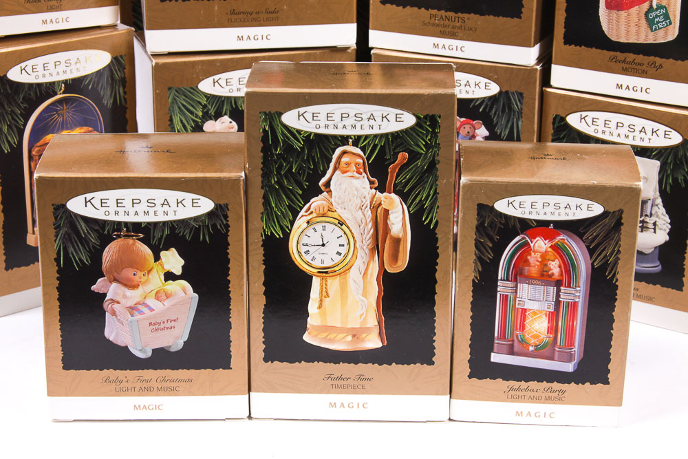 Hallmark "Magic Collectors Series" Holiday Ornaments