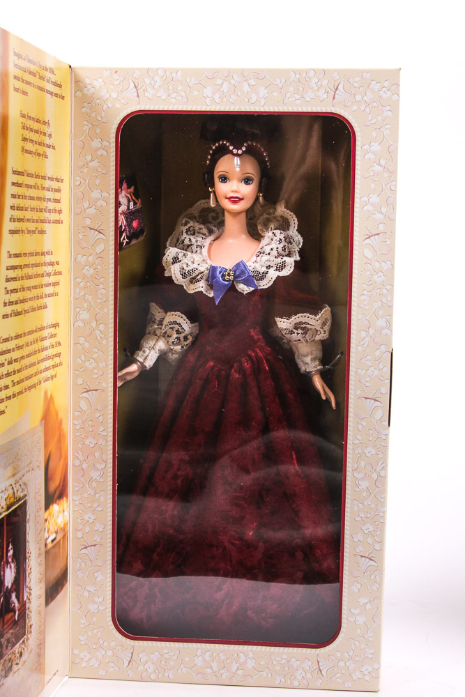 Barbie Dolls and Hallmark Barbie Doll-Themed Ornaments