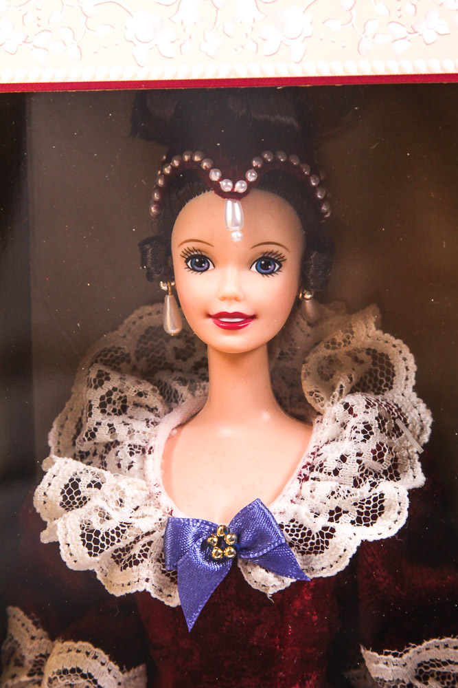 Barbie Dolls and Hallmark Barbie Doll-Themed Ornaments