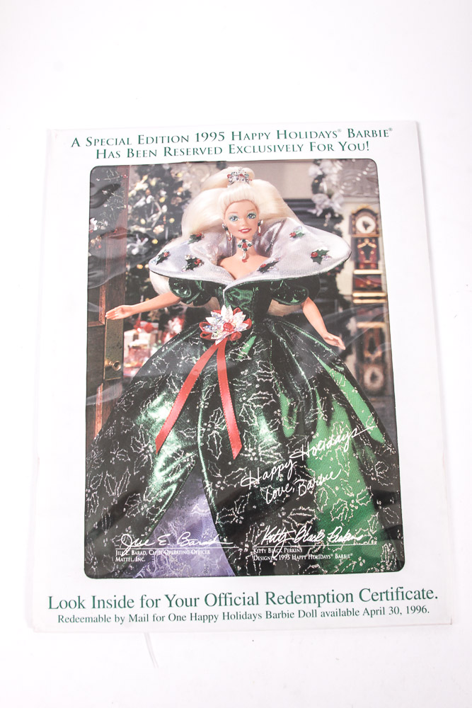 Barbie Dolls and Hallmark Barbie Doll-Themed Ornaments