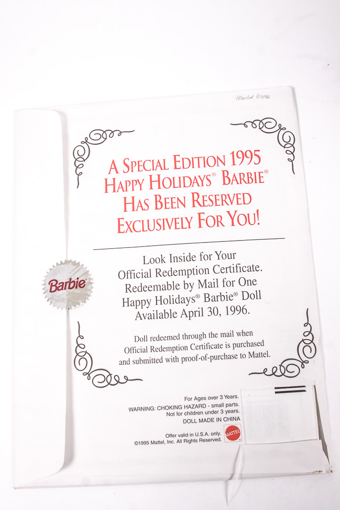 Barbie Dolls and Hallmark Barbie Doll-Themed Ornaments