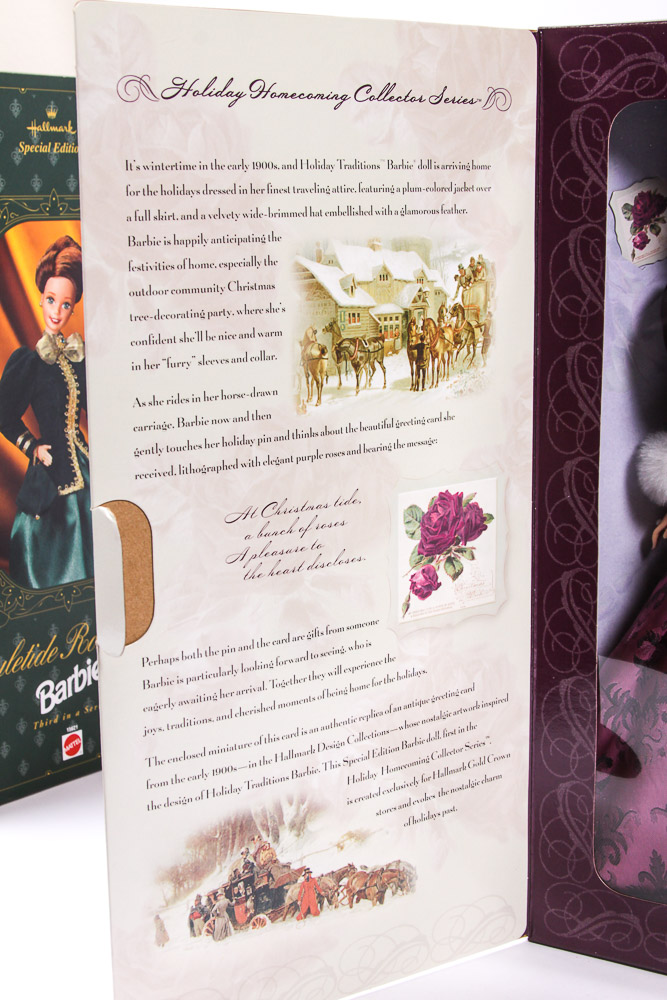 Barbie Dolls and Hallmark Barbie Doll-Themed Ornaments