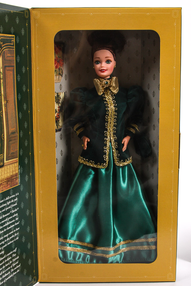 Barbie Dolls and Hallmark Barbie Doll-Themed Ornaments