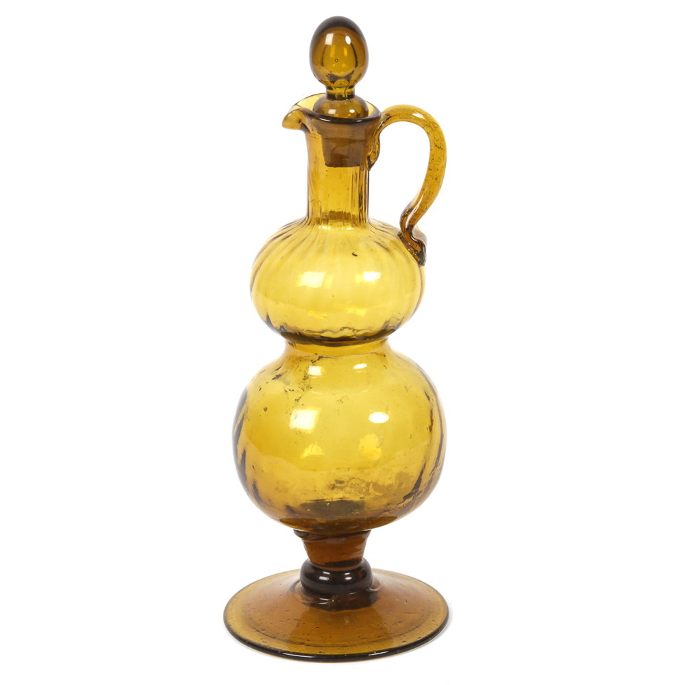 Vintage Blown Glass Decanter