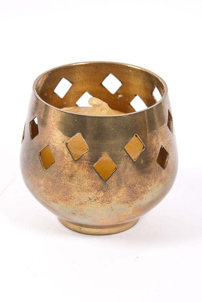 Brass Vase and Decor