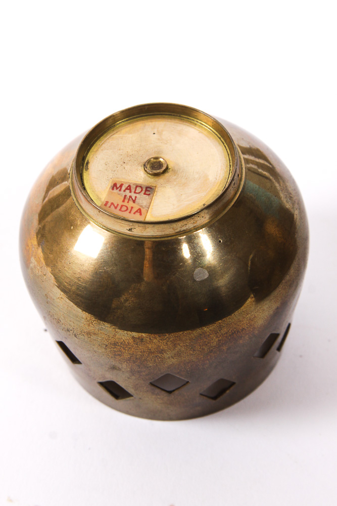 Brass Vase and Decor