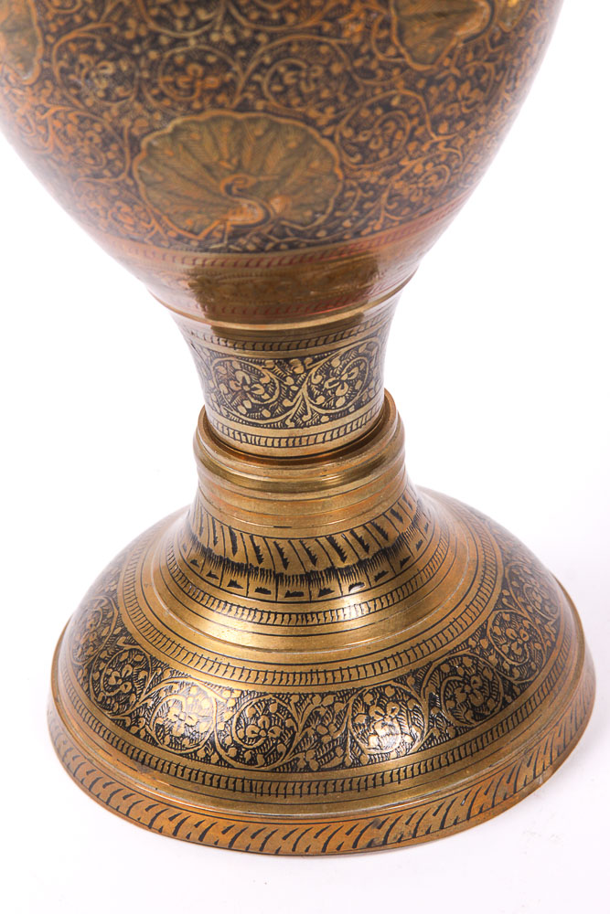 Brass Vase and Decor