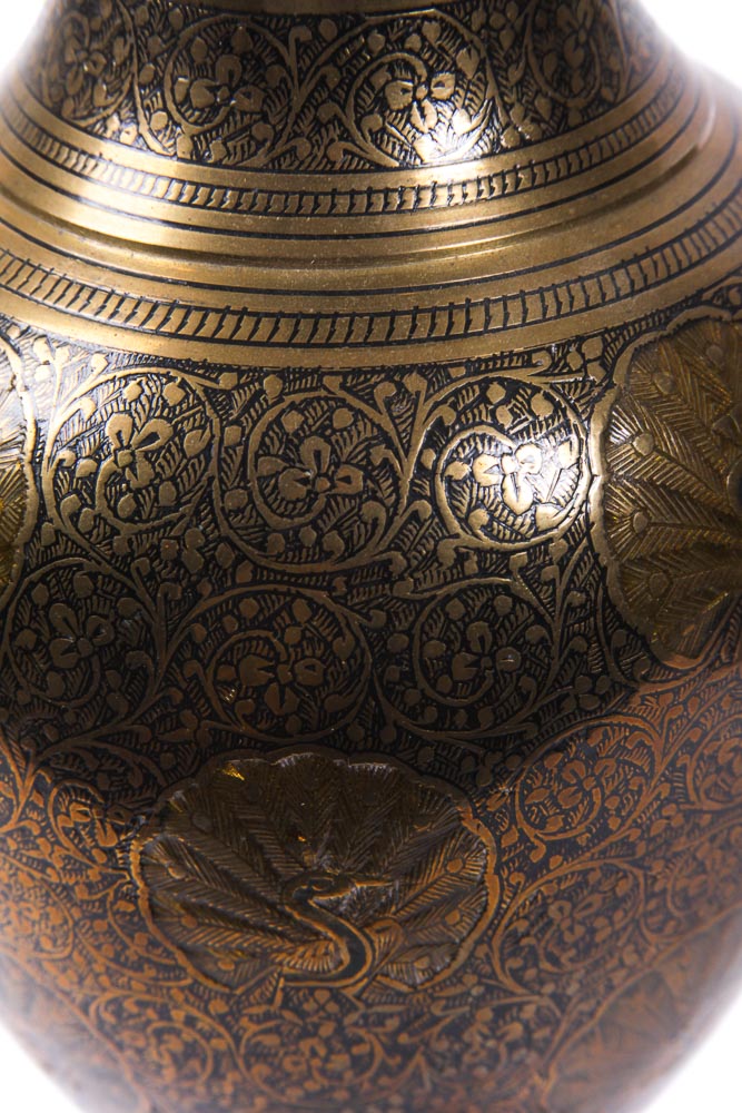 Brass Vase and Decor