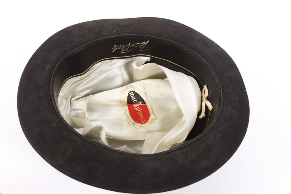 Vintage Fedora with Hat Box