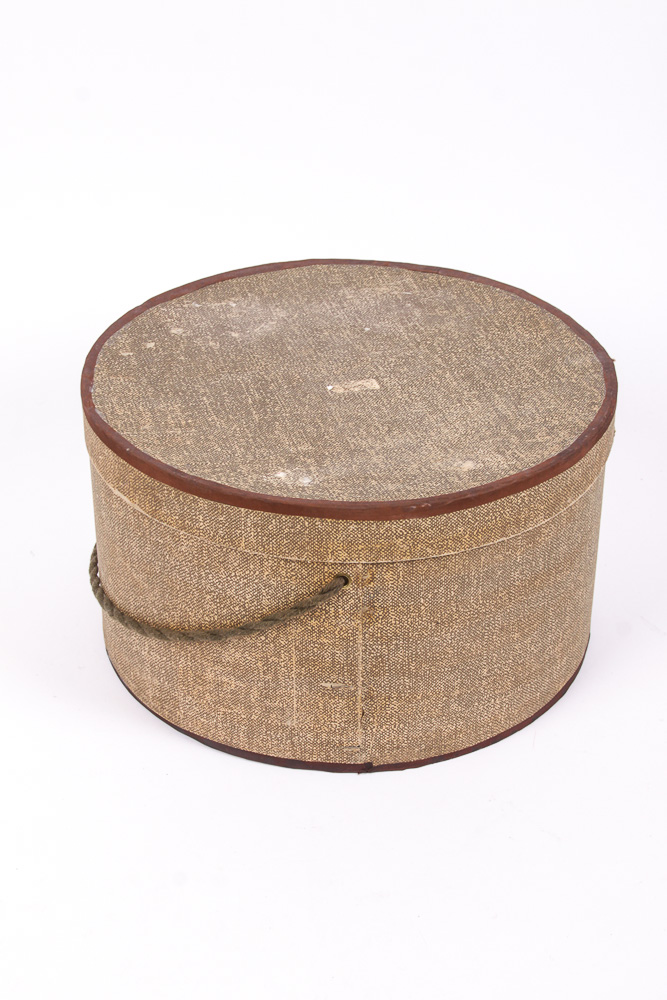 Vintage Fedora with Hat Box