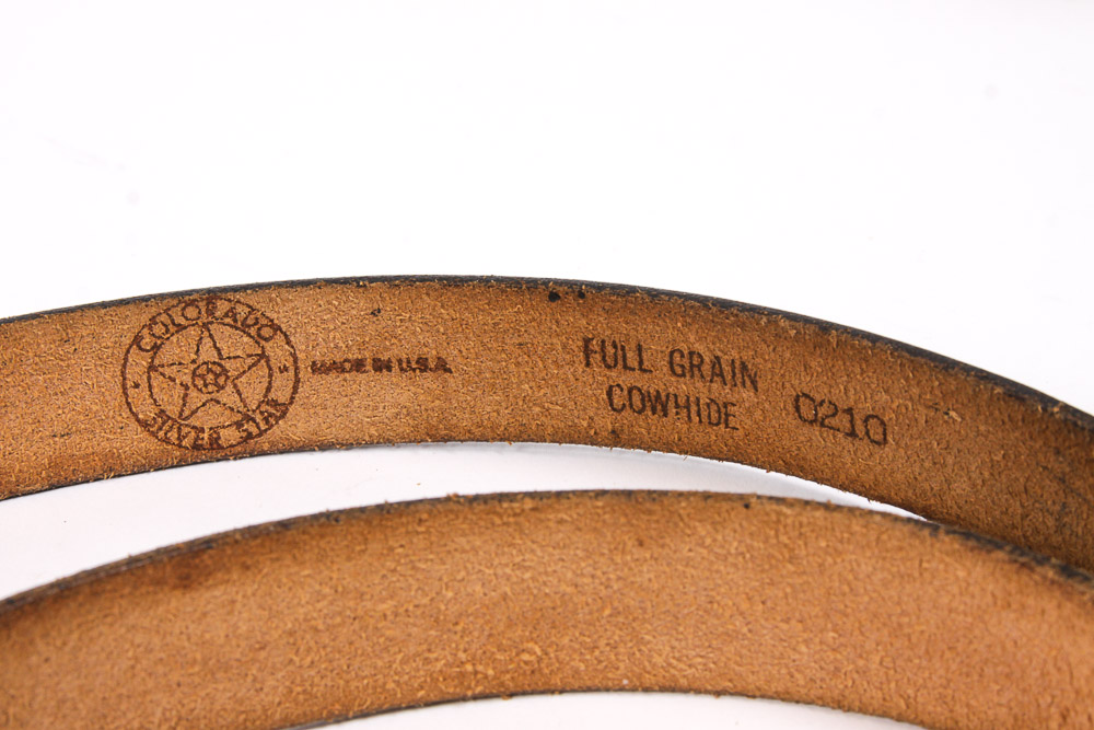 Leather Belt Collection