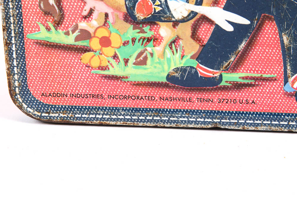 Vintage Raggedy Ann Lunchbox and Coin Bank