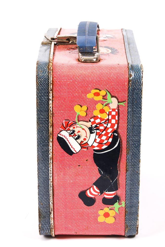 Vintage Raggedy Ann Lunchbox and Coin Bank