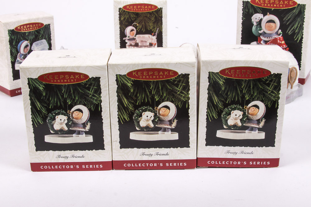 Hallmark "Frosty Friends" Holiday Ornaments