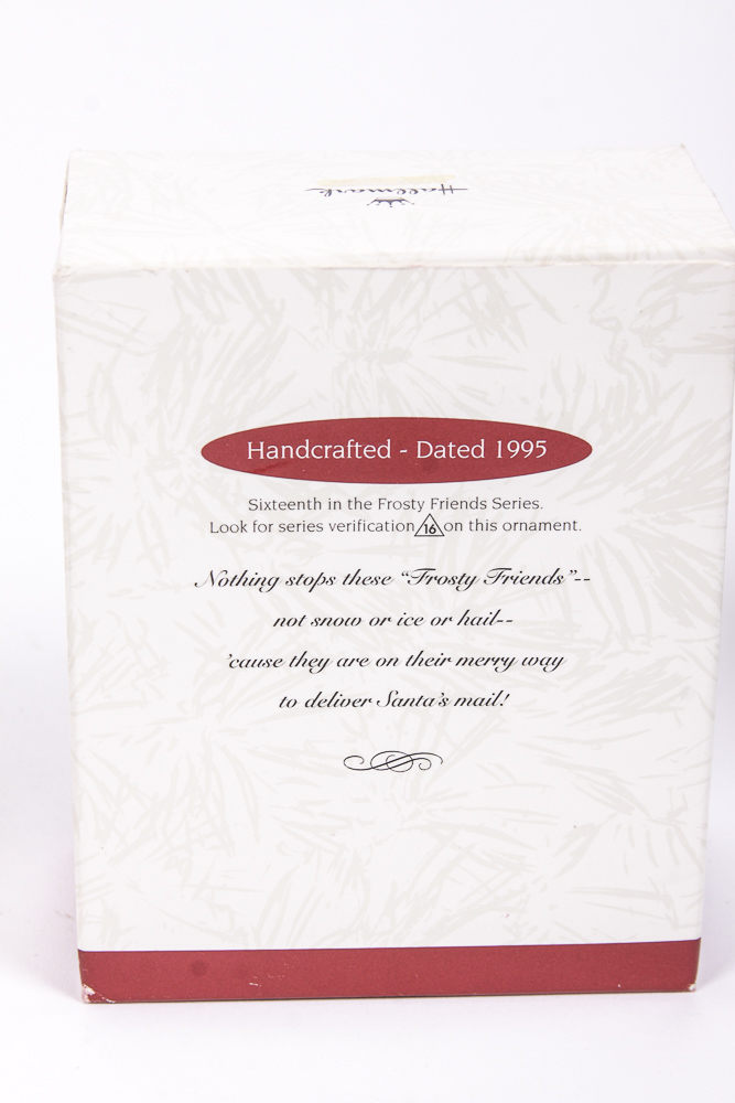 Hallmark "Frosty Friends" Holiday Ornaments