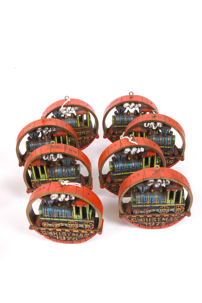 Vintage 1970s Hallmark Holiday Ornaments