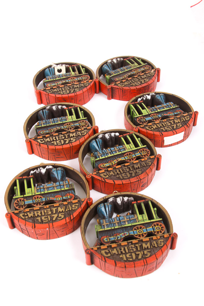 Vintage 1970s Hallmark Holiday Ornaments