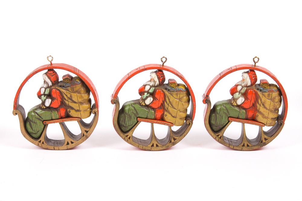 Vintage 1970s Hallmark Holiday Ornaments