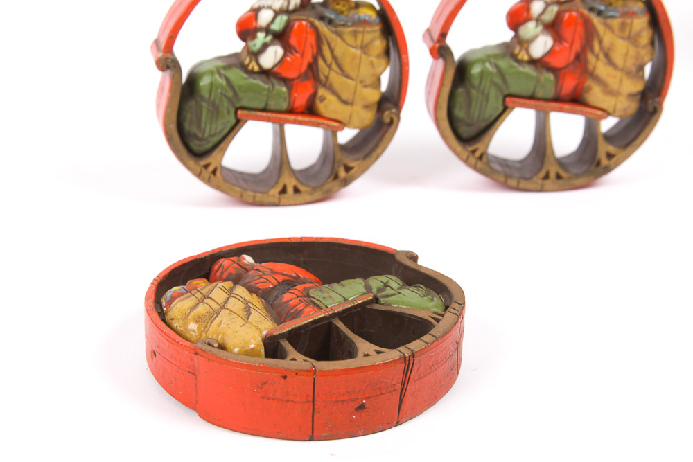 Vintage 1970s Hallmark Holiday Ornaments